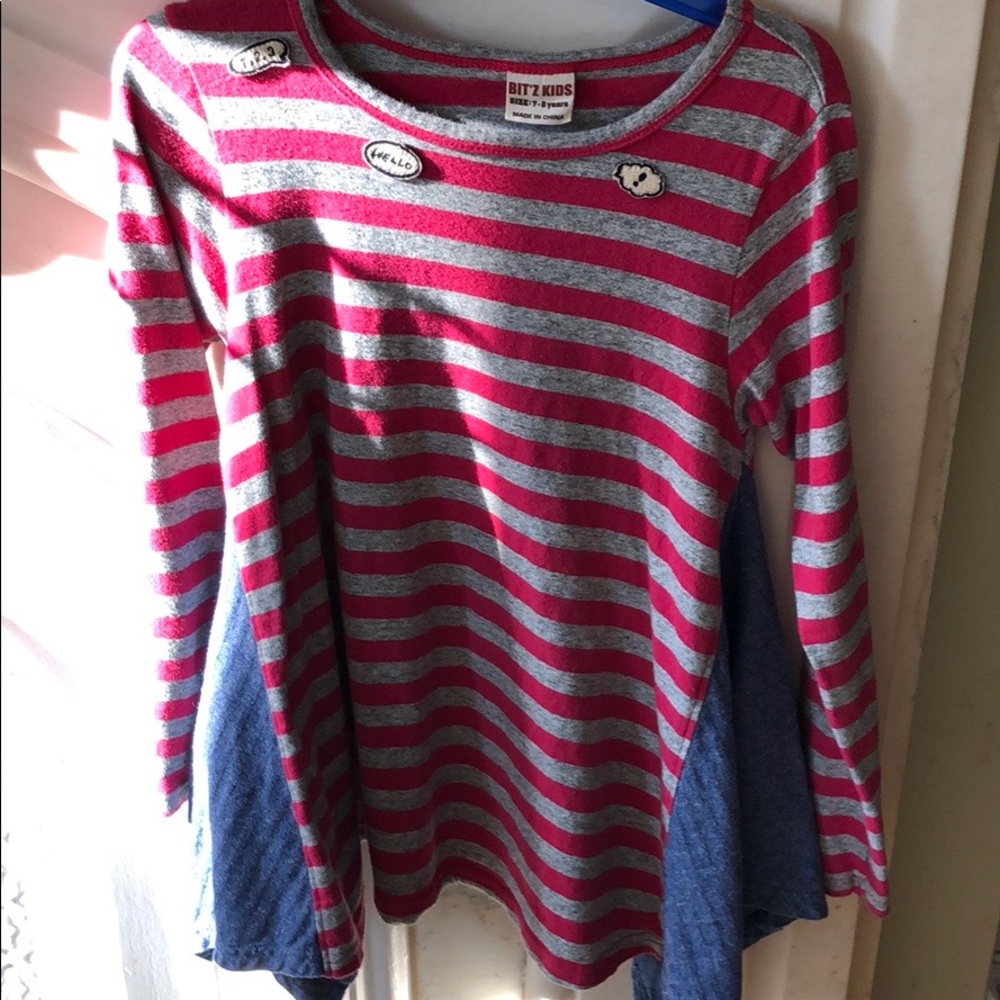 Cute striped tunic